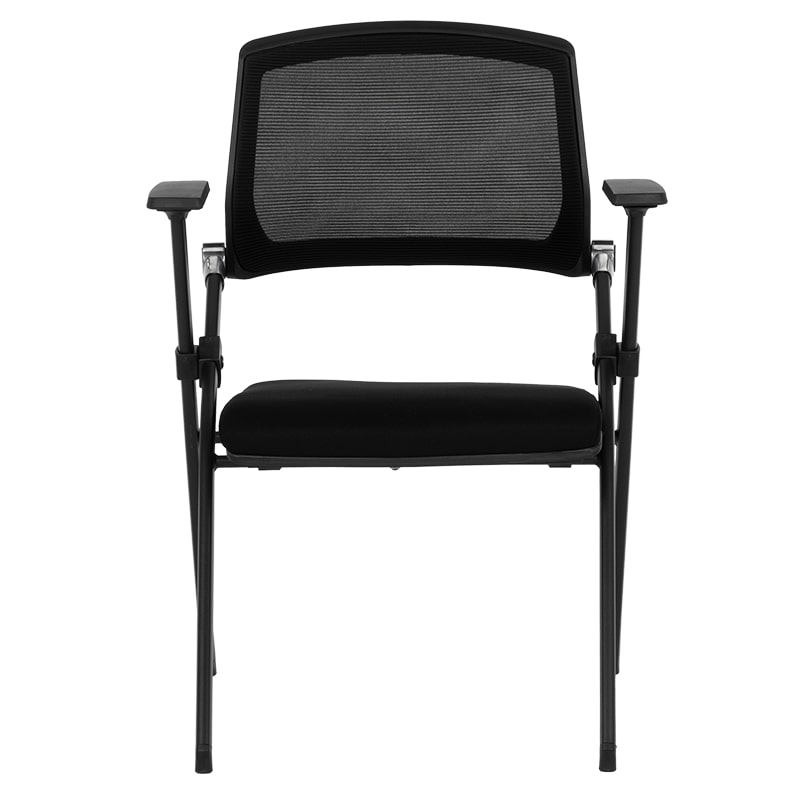 Сгъваем посетителски офис стол Carmen 1706 черен